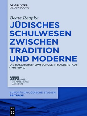 cover image of Jüdisches Schulwesen zwischen Tradition und Moderne